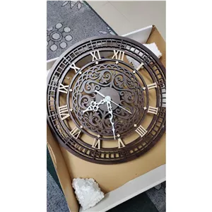 ساعت دیواری کلاسیک بی صدا H631