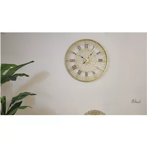 ساعت دیواری کلاسیک بی صدا لاکچری و زیبامونH326