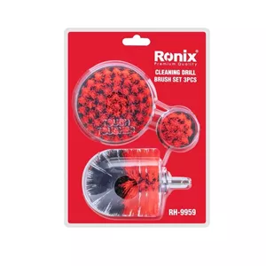 ست فرچه سر دریلی رونیکس مدل RH-9959 بسته 3 عددی
