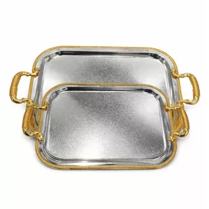 سینی دسته دار ویتارا مدل ss1802 مجموعه دو عددی