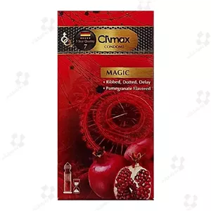 کاندوم کلایمکس مدل Magic اناری بسته 12 عددی