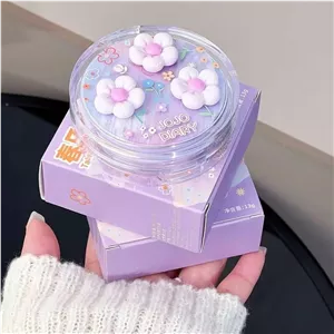 کوشن گل بابونه جوجو JOJO DIARY برند JOJO DIARY کیوت فانتزی یاسی گل بابونه پوشش دهی طبیعی و یکنواخت طبیعی و مخملی 