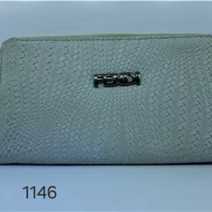 کیف پول برند فندی کد 1146 ابعاد 9 در 19
