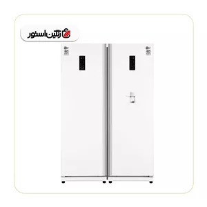 یخچال فریزر دوقلو کلور مدل گلوری 702 سفید