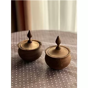 قندان چوب گردو