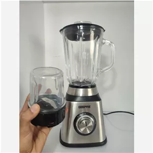 آسیاب مخلوط کن دو کاره جیپاس 600 وات پارچ شیشه ای 