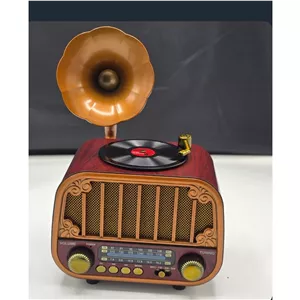 رادیو اسپیکر کلاسیک شارژی مییر 1318 Radio spiker meier 1318.بسیار زیبا و لاکچری