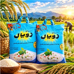 برنج پاکستانی نیمدانه سوپرباسماتی رویال با ارسال رایگان (10 کیلو گرم) 