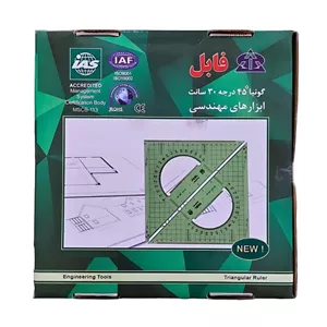 گونیا 45 درجه 30 سانت فابل