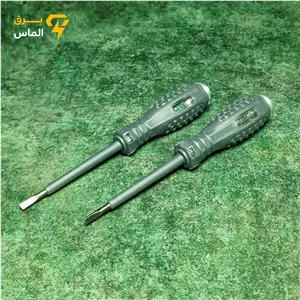فازمتر نشکن فازیاب و نول یاب القایی چراغ دار دوسو با باتری قابل تعویض برند SEFANLYضمانت 1 ساله معتبر