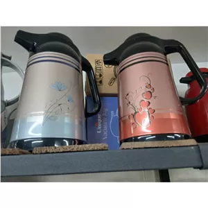 فلاسک طرح استیل داخل شیشه
