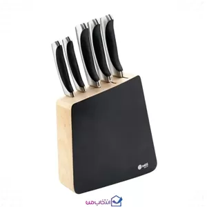 سرویس چاقو آشپزخانه 6 پارچه ام جی اس مدل KS-4103 