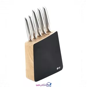 سرویس چاقو آشپزخانه 6 پارچه ام جی اس مدل KS-4104 