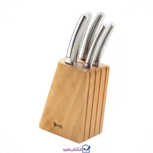 سرویس چاقو آشپزخانه 6 پارچه ام جی اس مدل KS-6012 