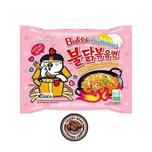 نودل سامیانگ samyang با طعم مرغ تند و چهار پنیر