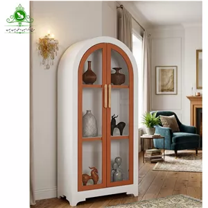 ویترین بوفه دو درب فانتزی مدل آرنیکا (پرداخت کرایه پس از تحویل)