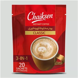 پودر قهوه فوری 3در1 چایکسن 