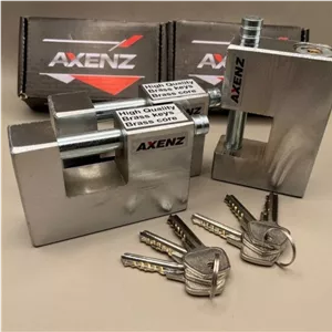 قفل کتابی 100دوشیار براق AXENZ 