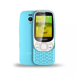 گوشی موبایل Hanofer مدل 3310 2024 ظرفیت 32 مگابایت - فیروزه ای (سه ماه تعویض)