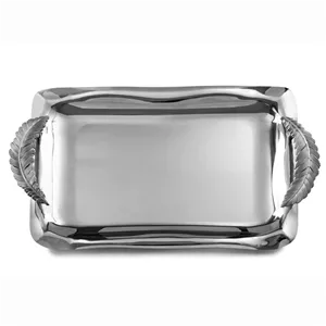 سینی آینه ای دسته پر جفتی صدفی KST-9450 کی اس تی (پس کرایه)