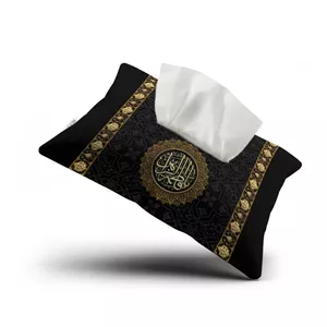 جا دستمال کاغذی حضرت فاطمه (س) طرح «حریم نور» کد 33057 سایز 28X18
