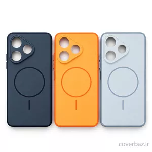 گارد شیائومی Redmi 13 4G طرح مگسیف دکمه فلزیسه رنگ
