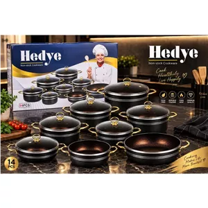 سرویس قابلمه 14 پارچه گرانیت هدیه
