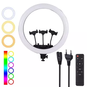 رینگ لایت 18 اینچ RGB LED MJ18