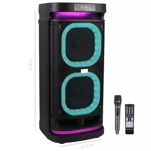 اسپیکر چمدانی بلوتوثی هایکو استار Party Box HPS-8116 + میکروفون و ریموت کنترل