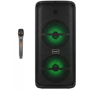 اسپیکر پارتی باکس قابل حمل به همراه میکروفن مدل Brodu BTS-2225