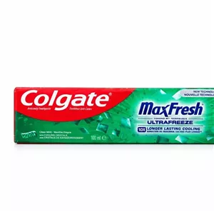 خمیر دندان محافظت از مینای دندان کلگیت مدل MaxFresh UltraFreeze 