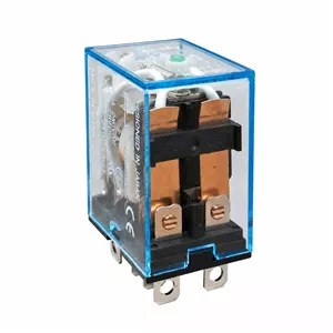 رله امرون شیشه ای 8 پایه 10 آمپر 12 ولت Omron Relay MY3N-J DC