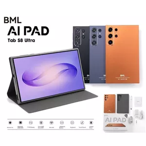 تبلت BML AI PAD Tab S8 Ultra، رم 8 گیگ، حافظه 256 گیگ، نمایشگر IPS، باتری 10000 میلیآمپر