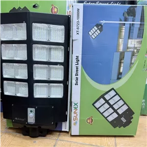 چراغ خیابانی خورشیدی (Solar Street Light) برند SUNEX مدل XT-S723 با توان نامی 1000 وات