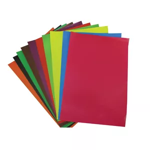 کاغذ رنگی A4 مدل KR01 بسته 10 عددی