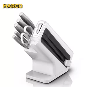 سرویس چاقو آشپزخانه نینجا stay sharp 6pcs ضمانت اصالت کالا و ارسال فوری و رایگان گارانتی 18 ماهه مارکو تجارت
