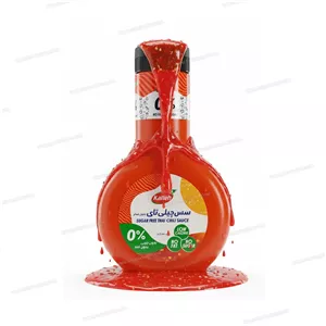 سس رژیمی چیلی تای بدون شکر و چربی مخصوص وگان و دیابتی پرو کاله
