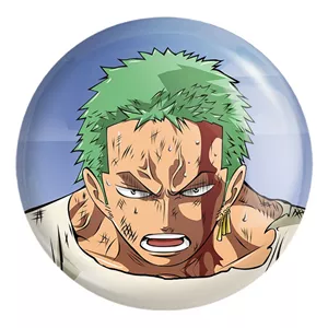 پیکسل خندالو طرح زورو انیمه وان پیس One Piece کد 17289 مدل بزرگ - با بهترین کیفیت
