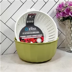 32380 ست کاسه و آبکش آلابون 3 سایز زیباسازان (6) ارسال شکستنی و شیشه جات فقط با باربری با بیمه