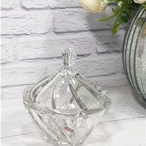 قندان درب دار 18800900 الینور نوری تازه (24) بسته 24 تایی ارسال شکستنی و شیشه جات فقط با باربری با بیمه