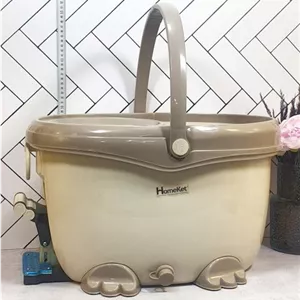 4129 تی چرخشی پدال دار 2عددی وانیلی هومکت (2) ارسال نیمه رایگان