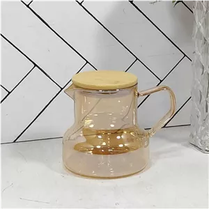 پارچ درب چوبی عسلی 600 میل بلینا (80) ارسال شکستنی و شیشه جات فقط با باربری با بیمه