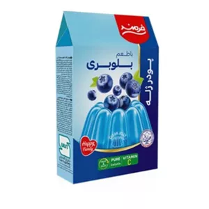 پودر ژله فرمند با طعم بلوبری 