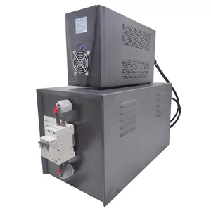 یو پی اس بستن پاور مدل BPO-400VA-28Ah ظرفیت 400 ولت آمپر به همراه باتری اکسترنال 28Ah