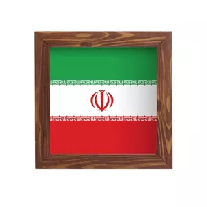 قاب پی وی سی پرچم ایران 15×15 مربع