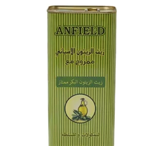 روغن زیتون اسپانیایی بکر انفیلد Anfield بدون بو 4 لیتری