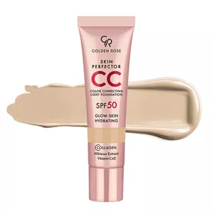 سی سی کرم گلدن رز مدل Skin Perfector با SPF 50 رنگ Beige شماره 101 