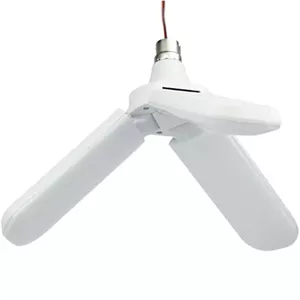 چراغ سیار سه پر LED خودرو 36 وات 12 ولت گیره سوسماری دار
