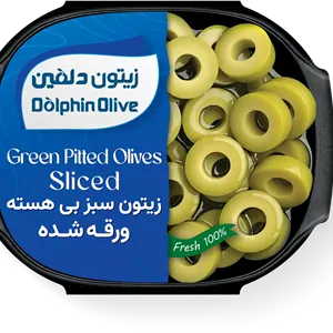 زیتون سبز اسلایس قایقی کوچک ممتاز 120 گرم