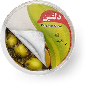 زیتون پرورده ممتاز شیرین تک نفره گرد 65گرم